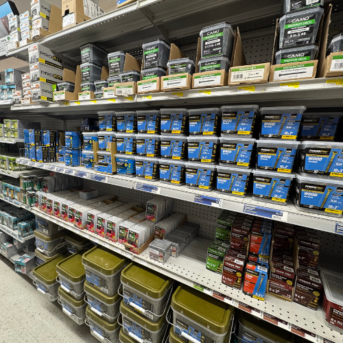 Hardware and supplies inside of Builders Supply Monteagle