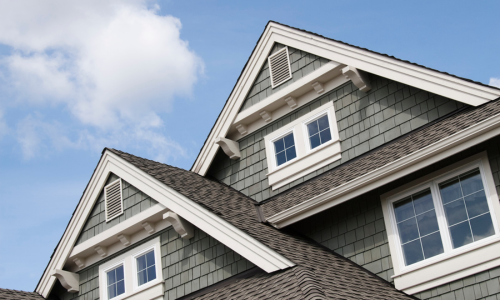 Shingle roof